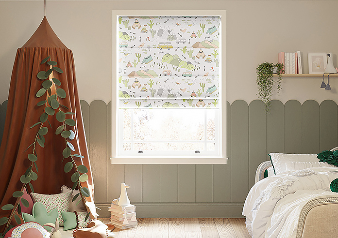 Wild West, Adventure - Roman Blind - Image 3